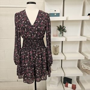 Floral longsleeve dress